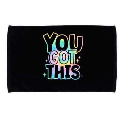 Motivational Testing Day Teacher You Got This Rock The Test (1) Microfiber Hand Towel
