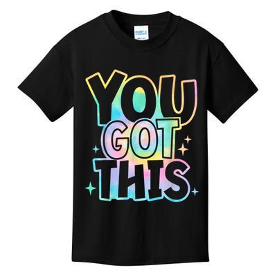 Motivational Testing Day Teacher You Got This Rock The Test (1) Kids T-Shirt
