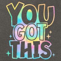 Motivational Testing Day Teacher You Got This Rock The Test (1) Cotton Canvas Backpack