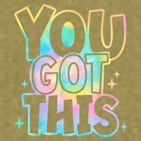 Motivational Testing Day Teacher You Got This Rock The Test (1) Garment-Dyed Women's Muscle Tee