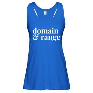 Math Teacher Domain And Range Cute Gift Ladies Essential Flowy Tank