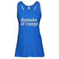 Math Teacher Domain And Range Cute Gift Ladies Essential Flowy Tank