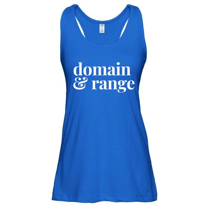 Math Teacher Domain And Range Cute Gift Ladies Essential Flowy Tank