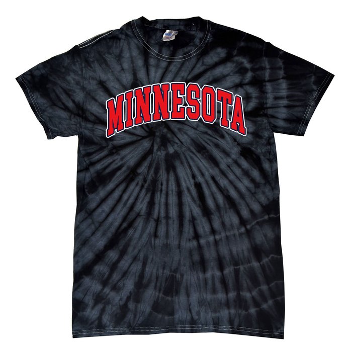 Minnesota Throwback Design MN Classic Tie-Dye T-Shirt