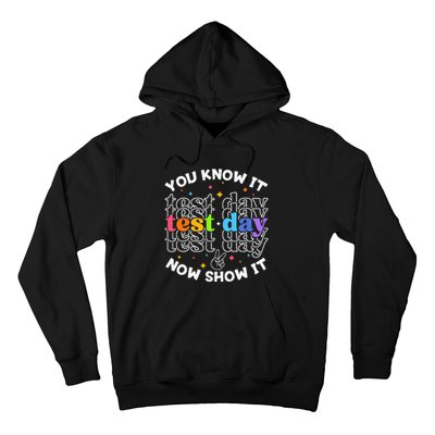 Motivational Test Day Testing Day Teacher Hoodie