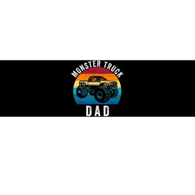 Monster Truck Dad FatherS Day Dads Love Monster Trucks Too Bumper Sticker