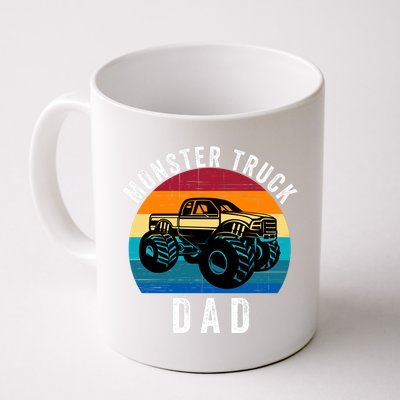 Monster Truck Dad FatherS Day Dads Love Monster Trucks Too Coffee Mug