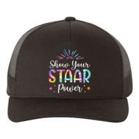 Motivational Testing Day Teacher Show Your STAAR Power Yupoong Adult 5-Panel Trucker Hat