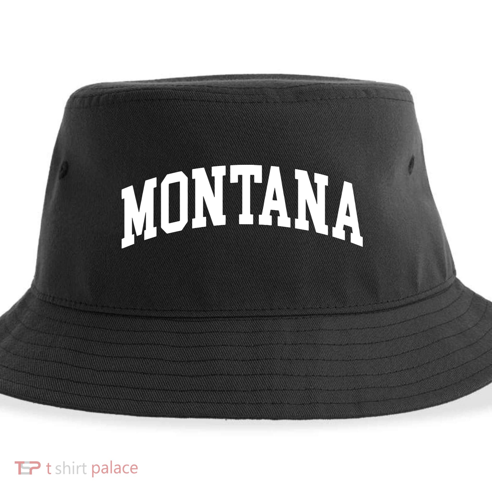 Montana Throwback Design Classic Sustainable Bucket Hat
