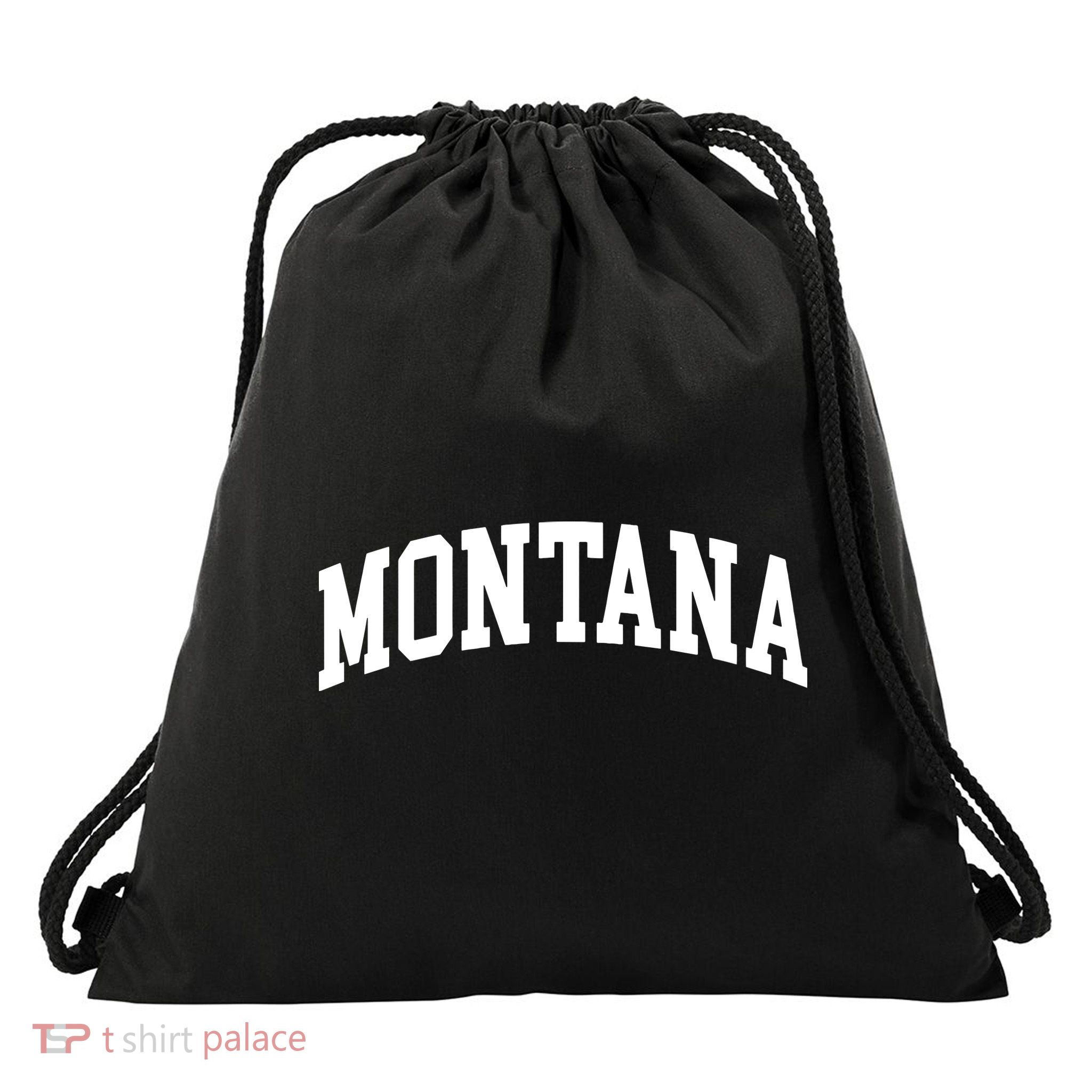 Montana Throwback Design Classic Drawstring Bag