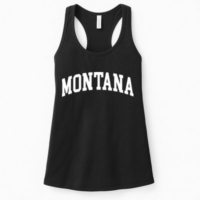 Montana Throwback Design Classic Womens Tank Top