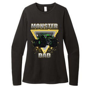 Monster Truck Dad Womens CVC Long Sleeve Shirt