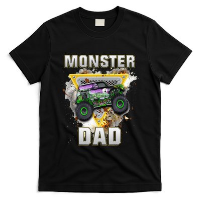 Monster Truck Dad Monster Truck Are My Jam Truck Lovers T-Shirt