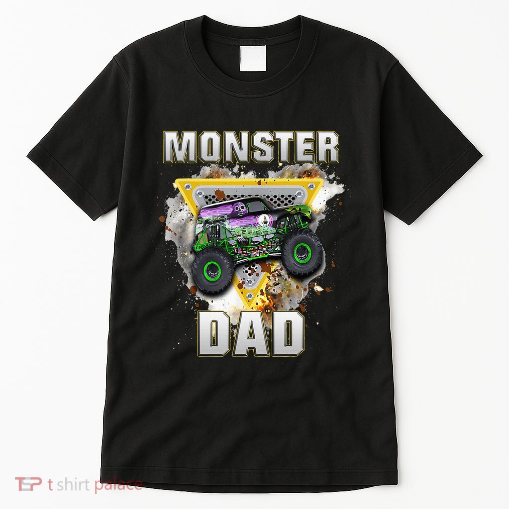 Monster Truck Dad Monster Truck Are My Jam Truck Lovers Tall T-Shirt