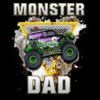 Monster Truck Dad Monster Truck Are My Jam Truck Lovers Tall T-Shirt