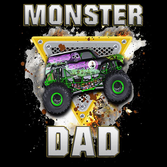 Monster Truck Dad Monster Truck Are My Jam Truck Lovers Tall T-Shirt