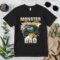 Monster Truck Dad Monster Truck Are My Jam Truck Lovers Premium T-Shirt