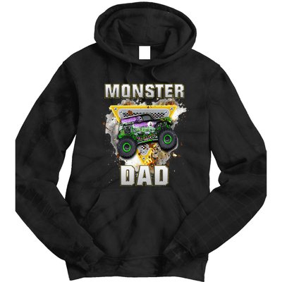Monster Truck Dad Monster Truck Are My Jam Truck Lovers Tie Dye Hoodie