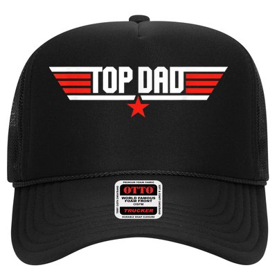 Mens Top Dad Funny Cool 80s 1980s Father Father's Day Trucker Hat