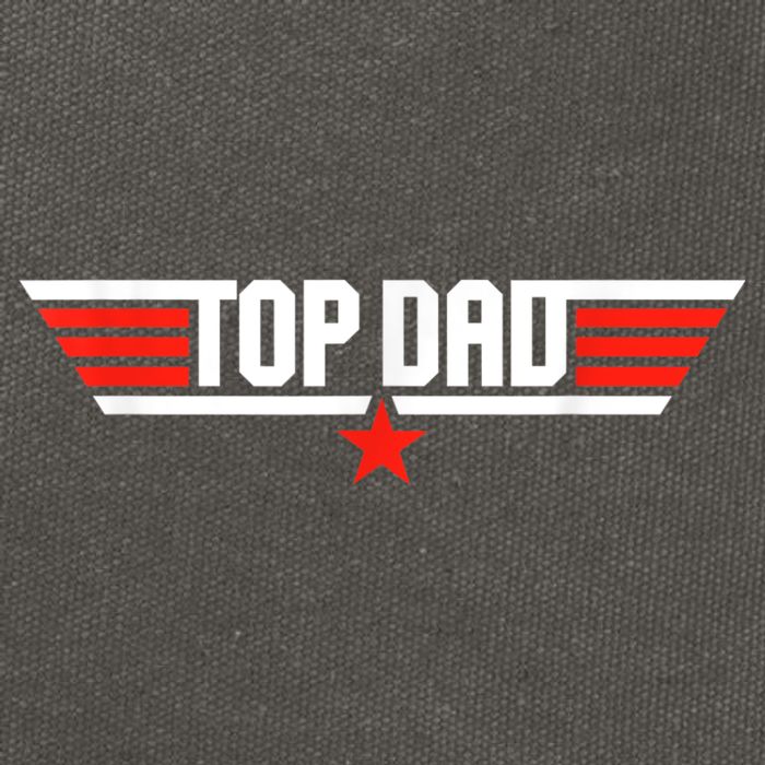 Mens Top Dad Funny Cool 80s 1980s Father Father's Day Cotton Canvas Backpack