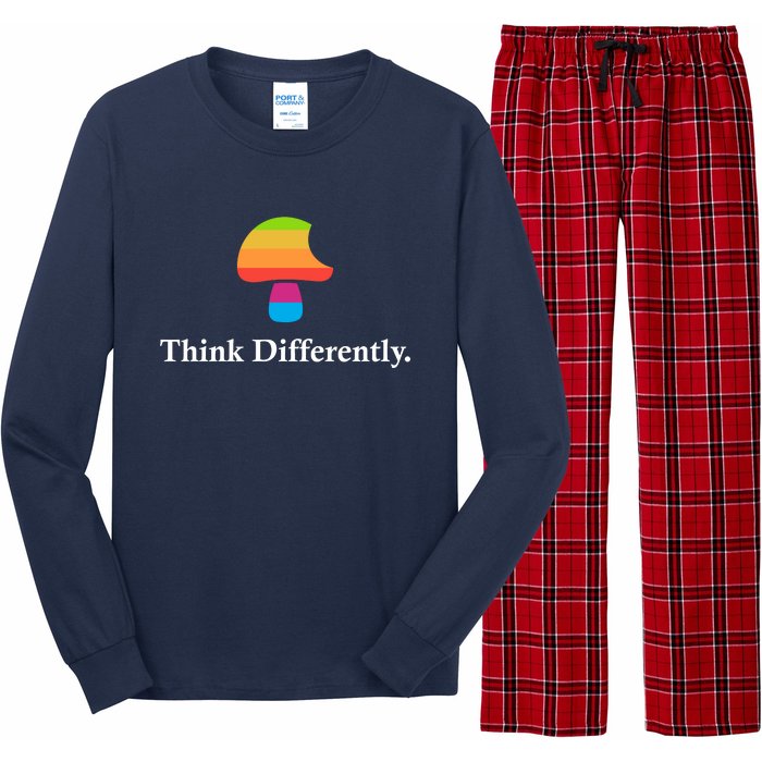 Mushroom Think Different Long Sleeve Pajama Set