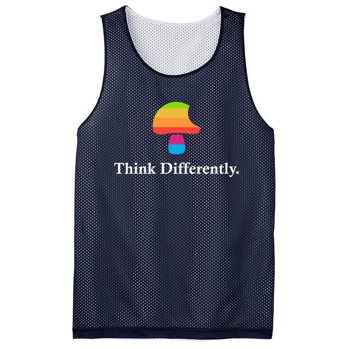 Mushroom Think Different Mesh Reversible Basketball Jersey Tank