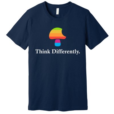 Mushroom Think Different Premium T-Shirt