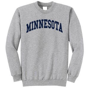 Minnesota Throwback Design Classic Tall Sweatshirt