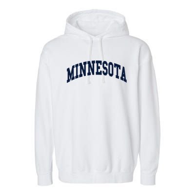 Minnesota Throwback Design Classic Garment-Dyed Fleece Hoodie