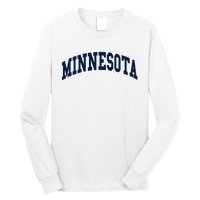 Minnesota Throwback Design Classic Long Sleeve Shirt