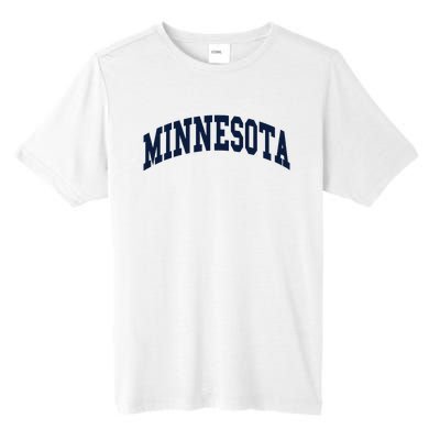 Minnesota Throwback Design Classic Tall Fusion ChromaSoft Performance T-Shirt