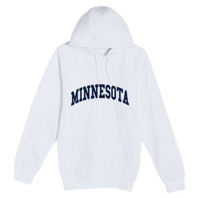 Minnesota Throwback Design Classic Premium Pullover Hoodie