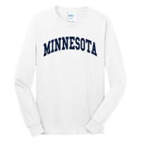 Minnesota Throwback Design Classic Tall Long Sleeve T-Shirt