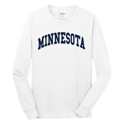 Minnesota Throwback Design Classic Tall Long Sleeve T-Shirt