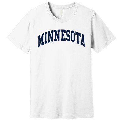 Minnesota Throwback Design Classic Premium T-Shirt