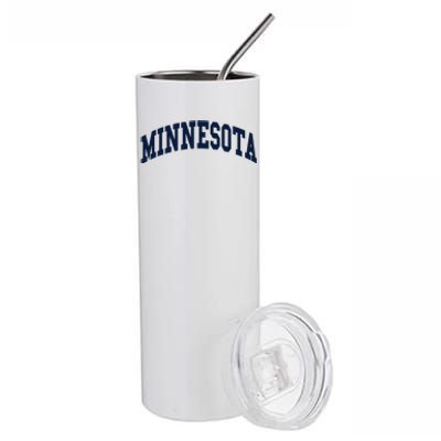 Minnesota Throwback Design Classic Stainless Steel Tumbler