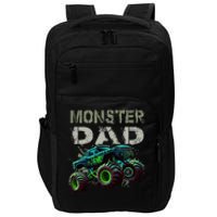 Monster Truck Dad Family Matching Monster Truck Lovers Impact Tech Backpack