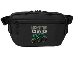 Monster Truck Dad Family Matching Monster Truck Lovers Crossbody Pack