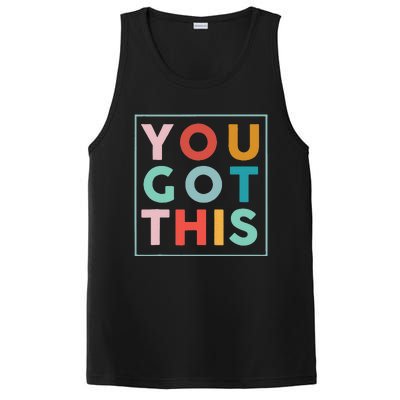 Motivational Testing Day For Teacher You Got This PosiCharge Competitor Tank