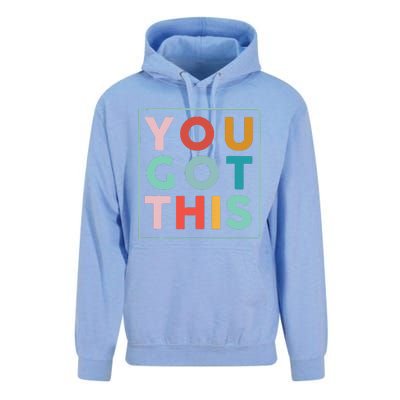 Motivational Testing Day For Teacher You Got This Unisex Surf Hoodie