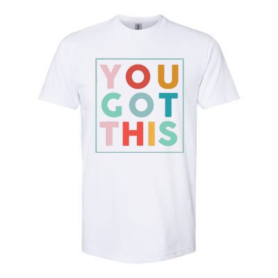 Motivational Testing Day For Teacher You Got This Softstyle® CVC T-Shirt