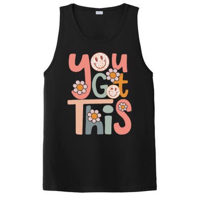 Motivational Testing Day Teacher Student You Got This PosiCharge Competitor Tank