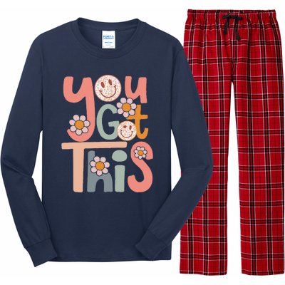 Motivational Testing Day Teacher Student You Got This Long Sleeve Pajama Set