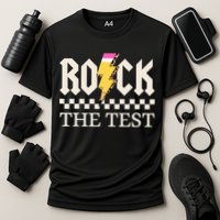 Motivational Testing Day For Teacher Student Rock The Test  Performance Shirt