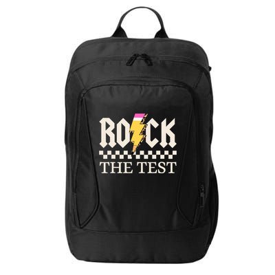 Motivational Testing Day For Teacher Student Rock The Test  City Backpack