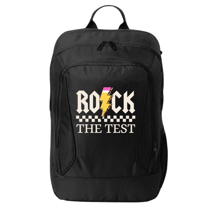 Motivational Testing Day For Teacher Student Rock The Test  City Backpack