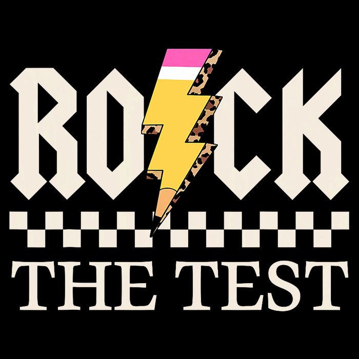 Motivational Testing Day For Teacher Student Rock The Test  Impact Tech Backpack