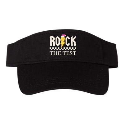 Motivational Testing Day For Teacher Student Rock The Test  Visor