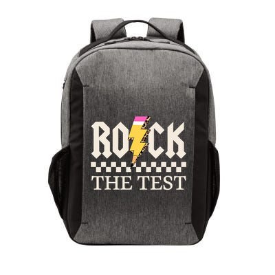 Motivational Testing Day For Teacher Student Rock The Test  Vector Backpack