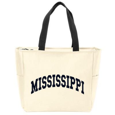 Mississippi Throwback Design Classic Zip Tote Bag